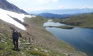 Etang bleu vallée de la Llosa